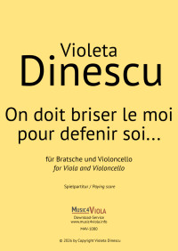 M4V-1080 &bull; DINESCU - On doit briser le moi pour defenir soi..